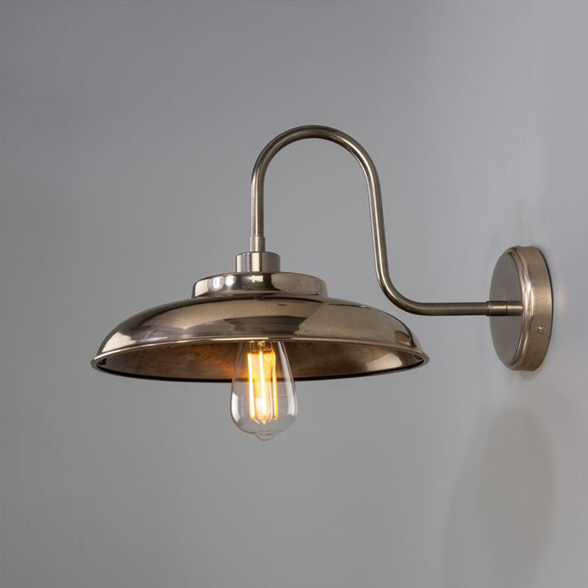 Telal Brass Swan Neck IP20 Wall Light