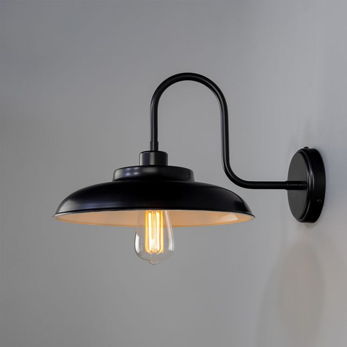 Telal Brass Swan Neck IP20 Wall Light