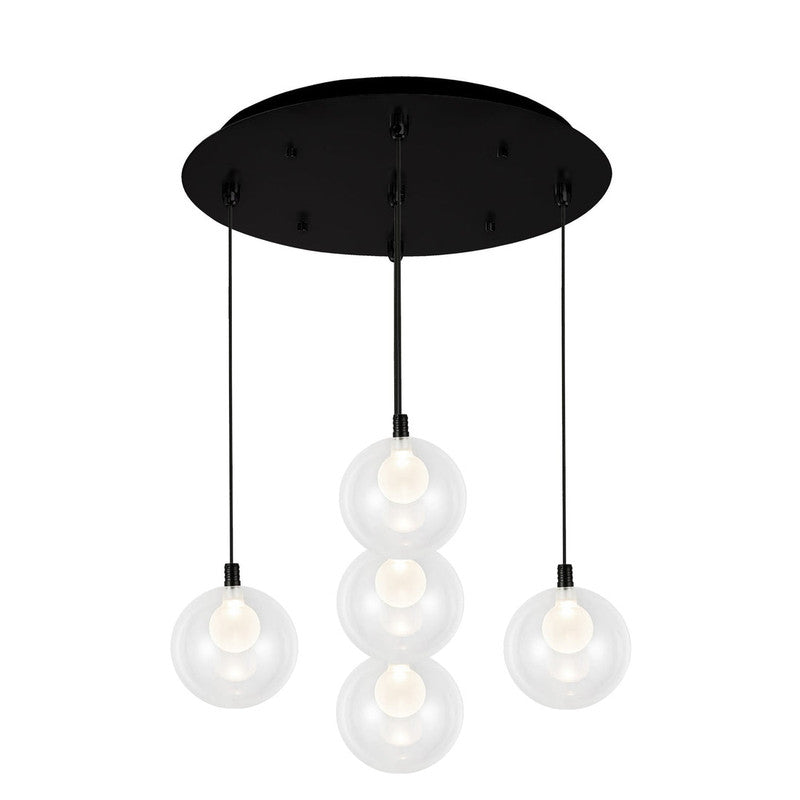 Bolla 6-in 5 Head Multi Pendant