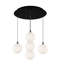 Bolla 6-in 5 Head Multi Pendant