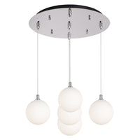 Bolla 6-in 5 Head Multi Pendant