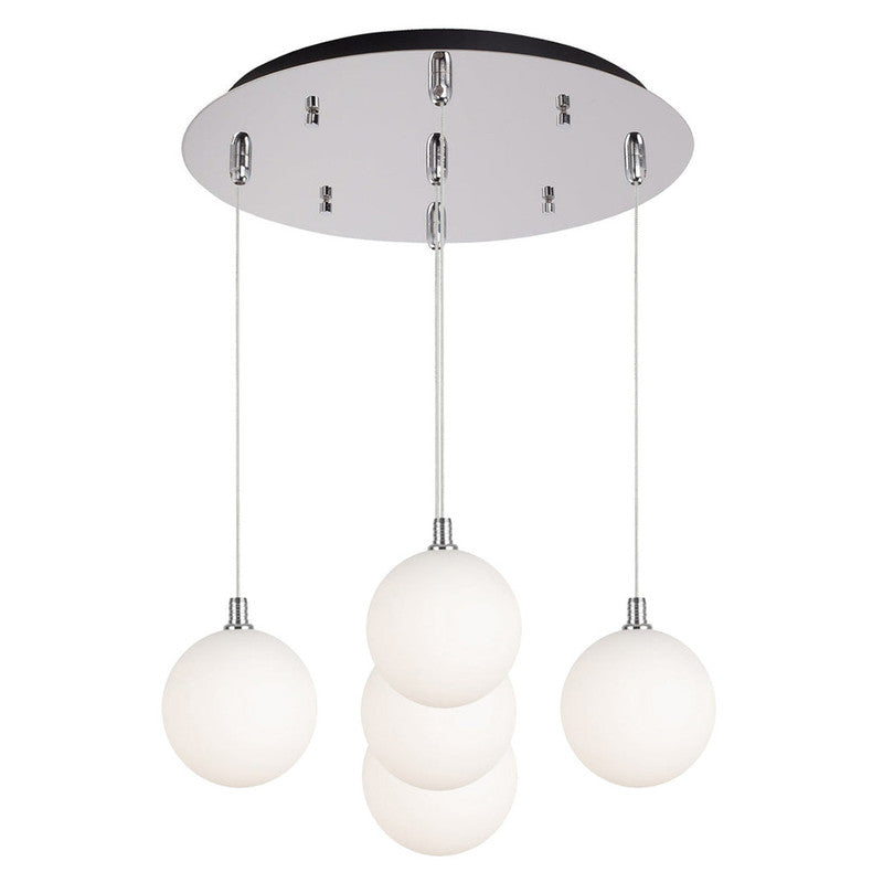 Bolla 6-in 5 Head Multi Pendant