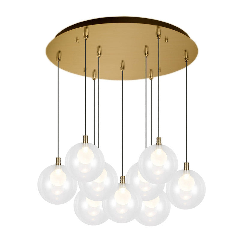 Bolla 6-in 9 Head Multi Pendant