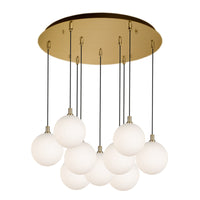 Bolla 6-in 9 Head Multi Pendant
