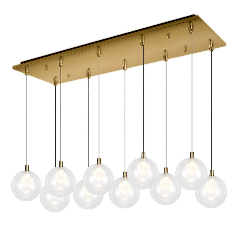 Bolla 6-in 10 Head Multi Pendant