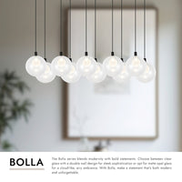 Bolla 6-in 10 Head Multi Pendant