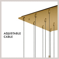 Bolla 6-in 16 Head Multi Pendant