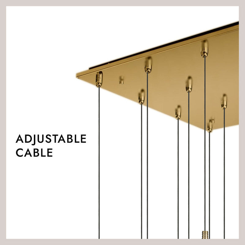 Bolla 6-in 16 Head Multi Pendant