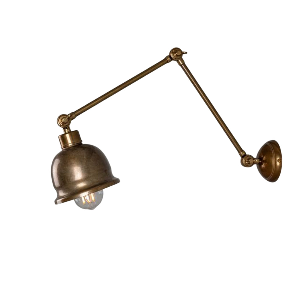 Dale Brass Poster Wall Light
