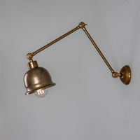Dale Brass Poster Wall Light