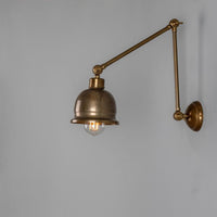 Dale Brass Poster Wall Light