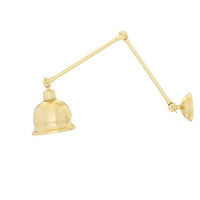 Dale Brass Poster Wall Light