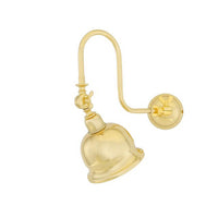Apia Swivel Brass Poster Wall Light