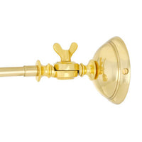 Apia Swivel Brass Poster Wall Light