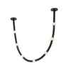 Corda 7-ft Black Opal Glass 32W Pendant
