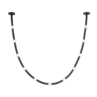 Corda 10-ft Black Opal Glass 48W Pendant