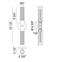 Klarice 4 3/8"W Wall Vanity Light