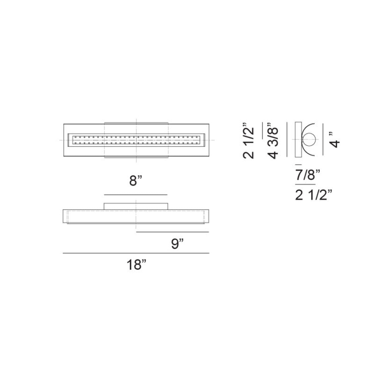 Norvan 18"W Wall Vanity Light