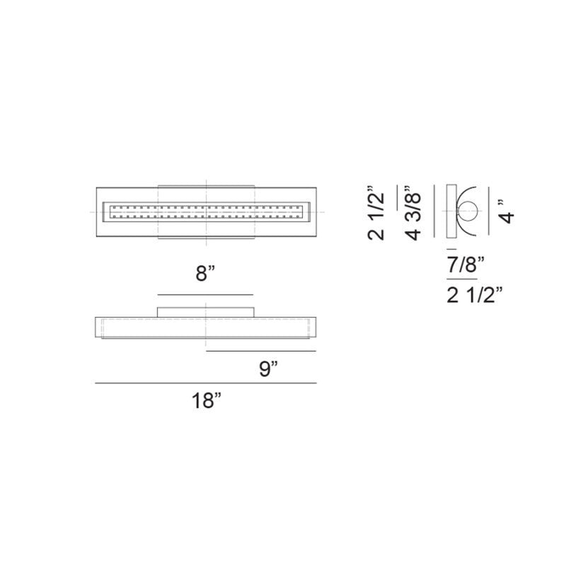 Norvan 18"W Wall Vanity Light