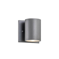 Tubular 4 1/4"H Outdoor Lighting