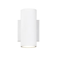 Tubular 7"H Outdoor Lighting