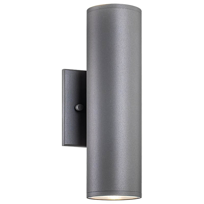 Tubular 10"H Outdoor Lighting