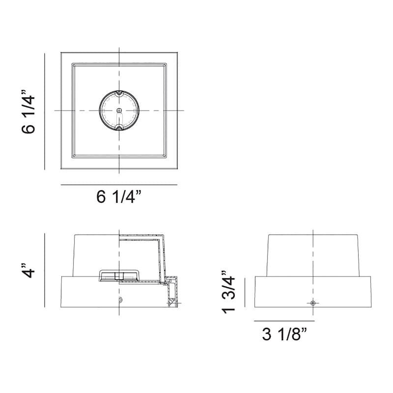 Syvana 6 1/4"W Wall Sconce