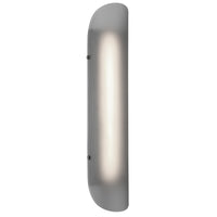 Saber 1 x 16W LED Wall Vanity Light Matte Black