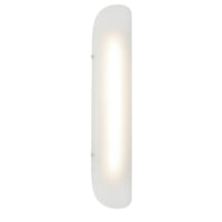 Saber 1 x 16W LED Wall Vanity Light Matte White
