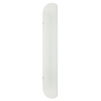Saber 1 x 24W LED Wall Vanity Light Matte White