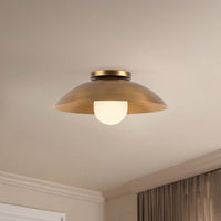Umbra 14-in (6-in Height) Semi-Flush Mount