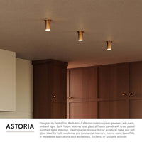 Astoria 7-in Semi-Flush Mount