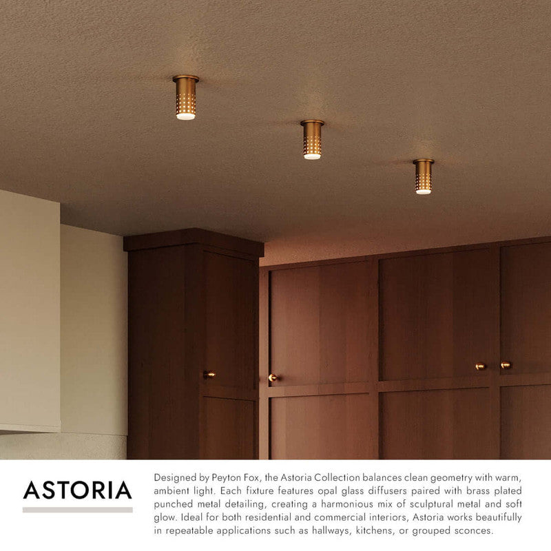 Astoria 7-in Semi-Flush Mount