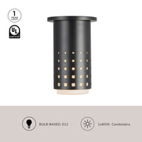 Astoria 7-in Semi-Flush Mount
