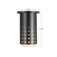 Astoria 7-in Semi-Flush Mount