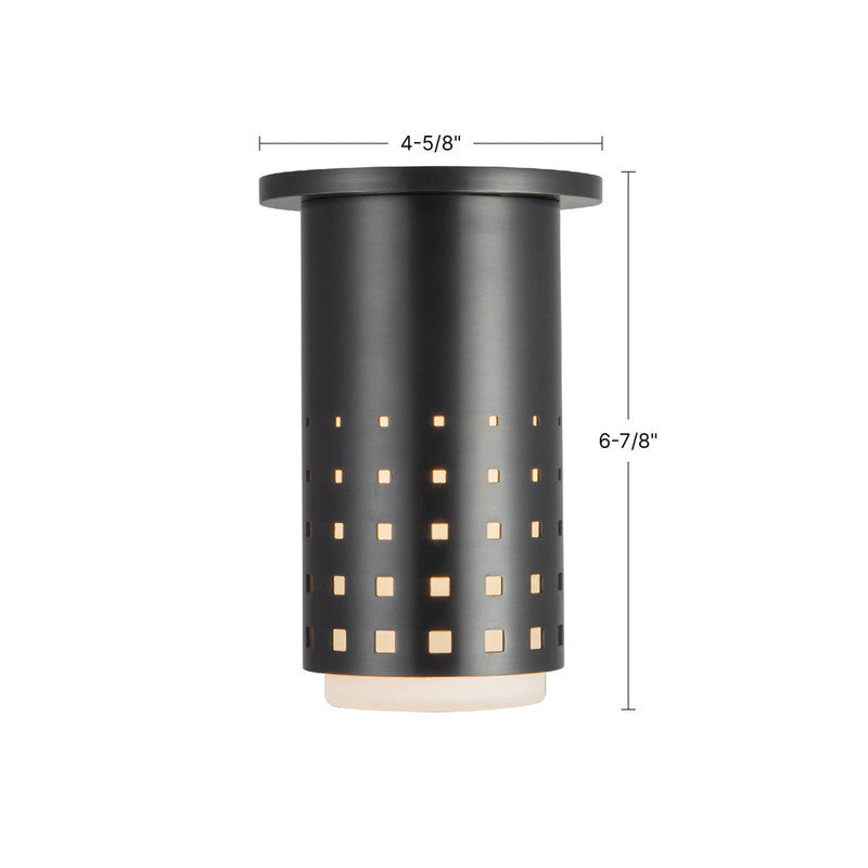 Astoria 7-in Semi-Flush Mount