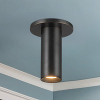 Mason 6-in Semi-Flush Mount