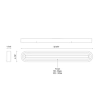 Arco 32-in Universal Voltage Vanity Light