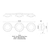 Cleo 23-in Vanity Light