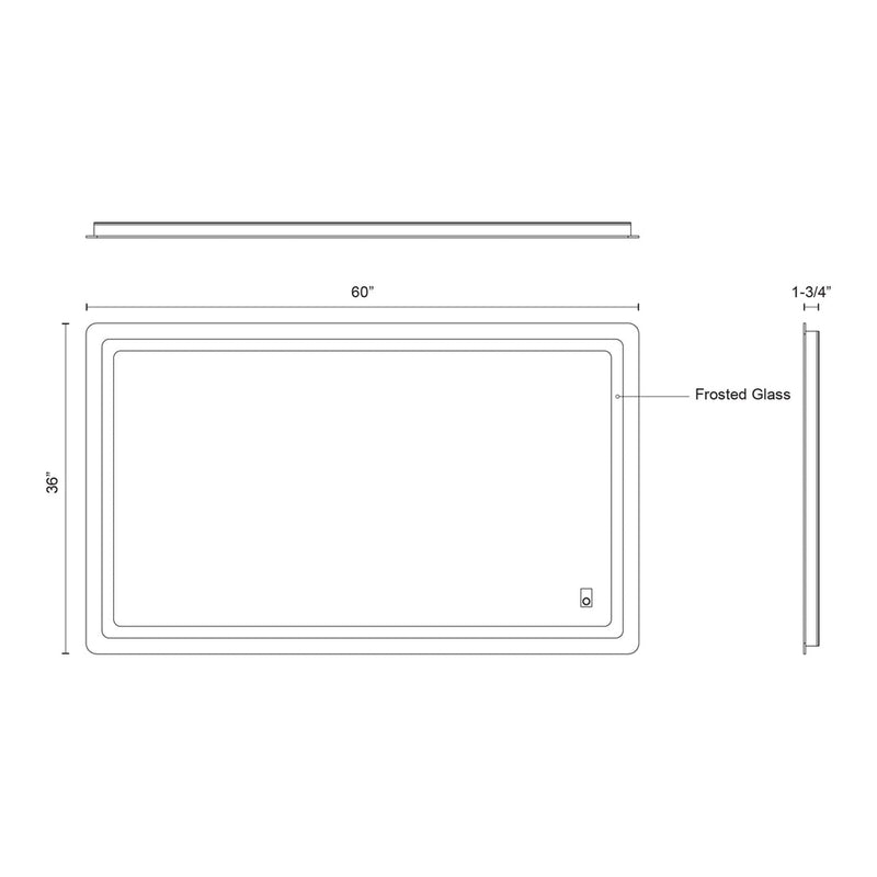 Seneca 60" Vanity Mirror