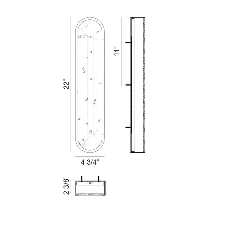 Marblestone Wall Sconce