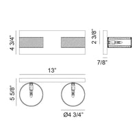 Weatherton 13"W Wall Vanity