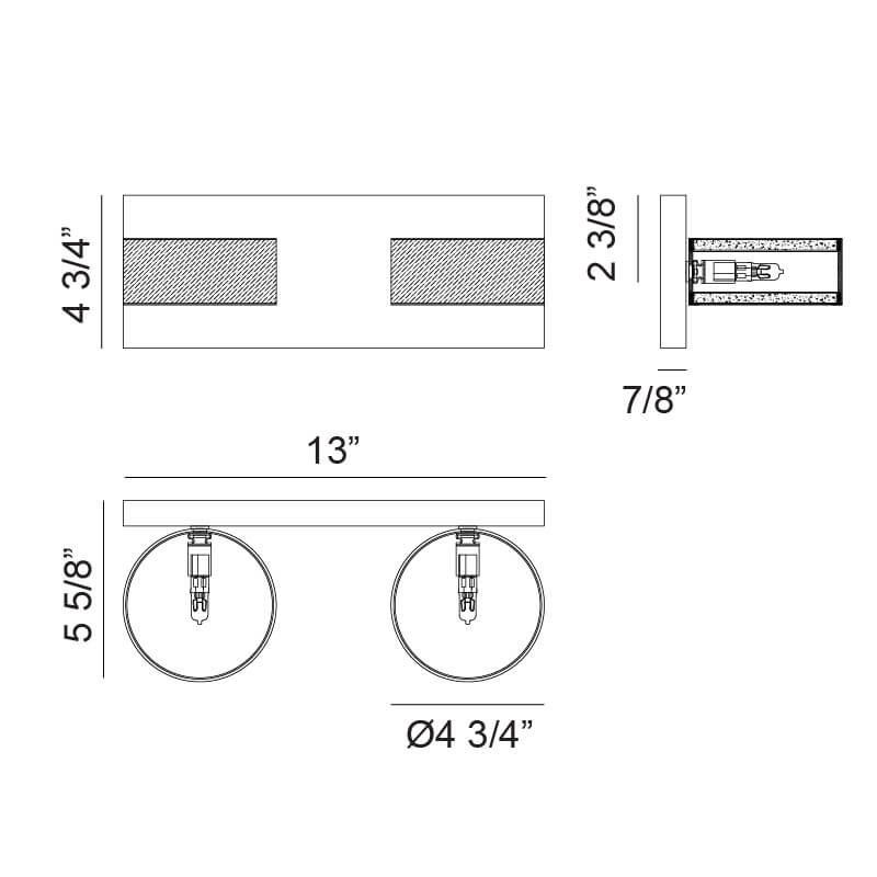 Weatherton 13"W Wall Vanity