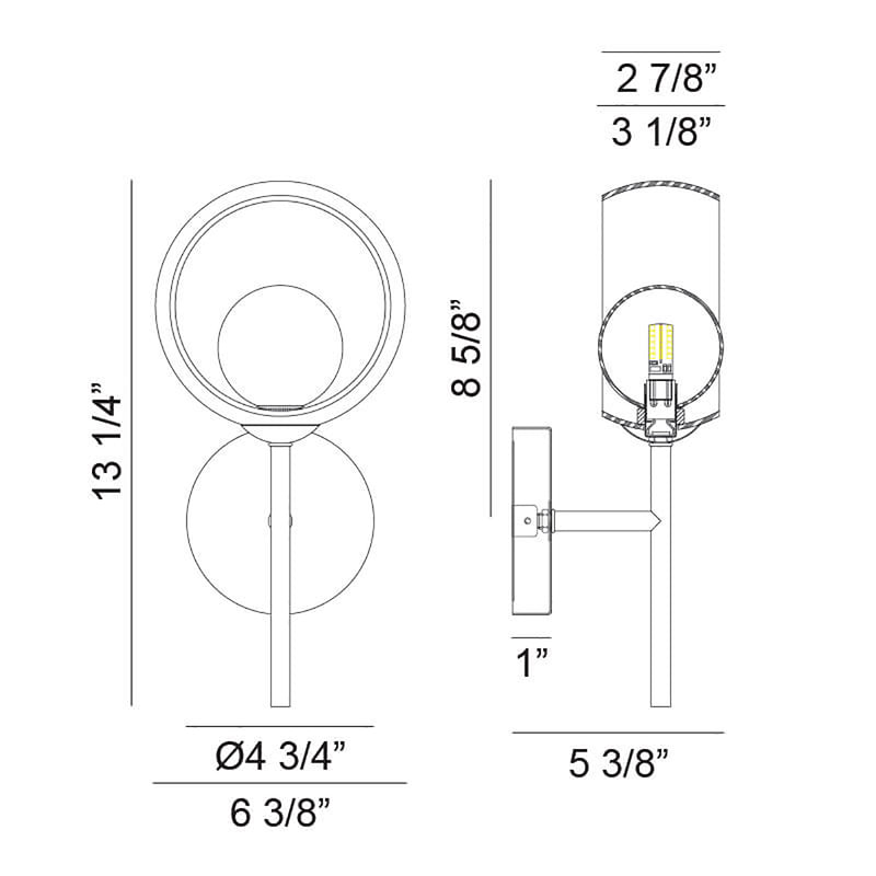 Delcia Wall Sconce