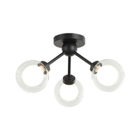 Solaris 8 7/8"H Ceiling Light Flush Mount