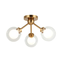 Solaris 8 7/8"H Ceiling Light Flush Mount
