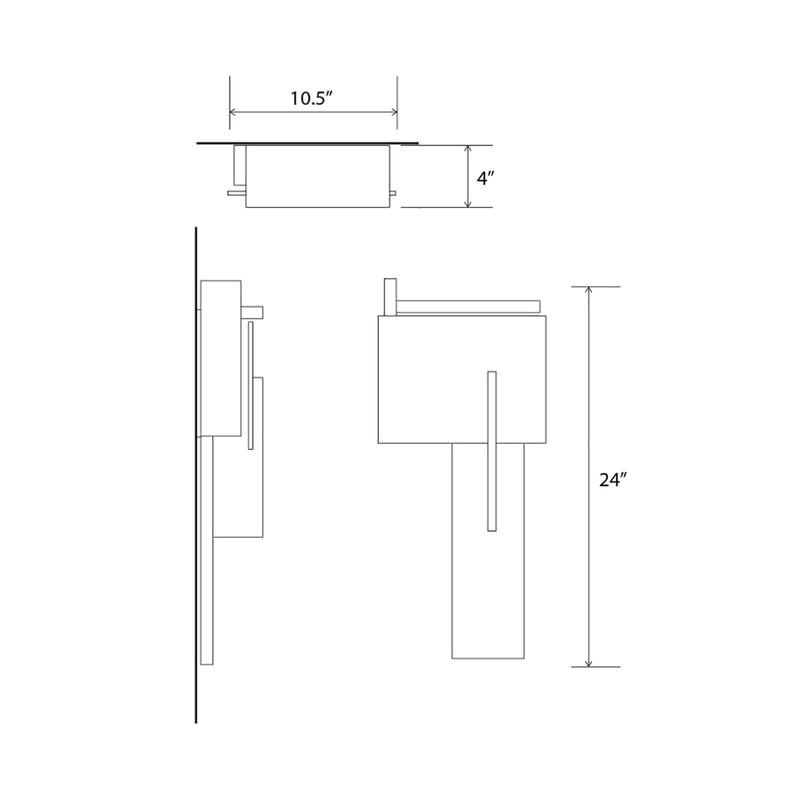 Oris LED Sconce with P1 Driver