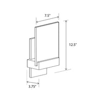 Fortis LED Wall Sconce with P1 Driver