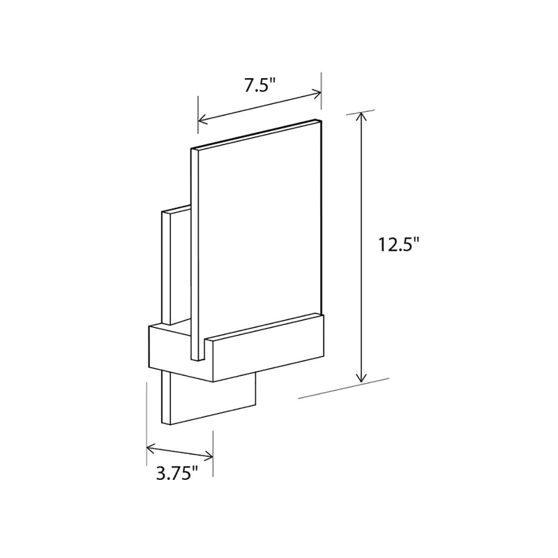 Fortis LED Wall Sconce with P2 Driver