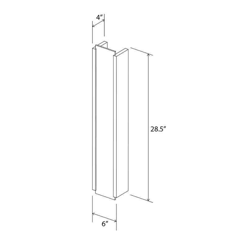 Capio L LED Sconce